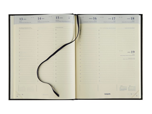 Agenda A5 7d2p Timing Calvi 6t blauw