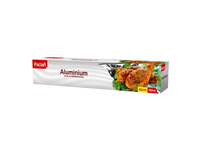 Aluminiumfolie Paclan rol 45cm x 150m
