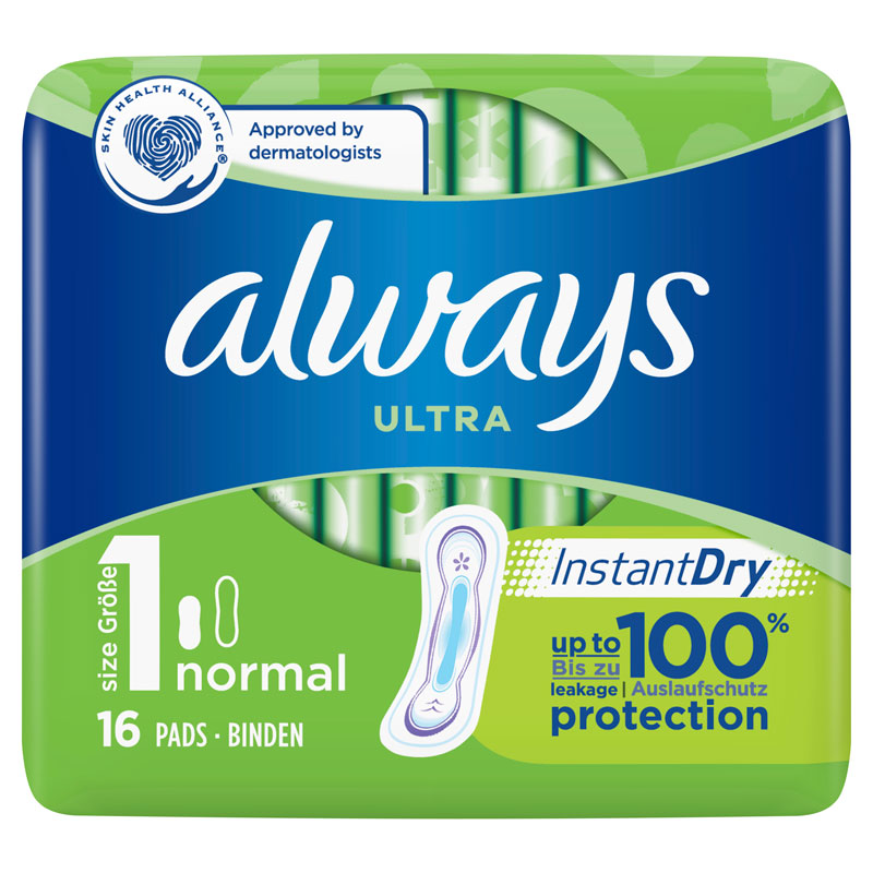 Always Ultra Normal (Maat 1) Maandverband x16