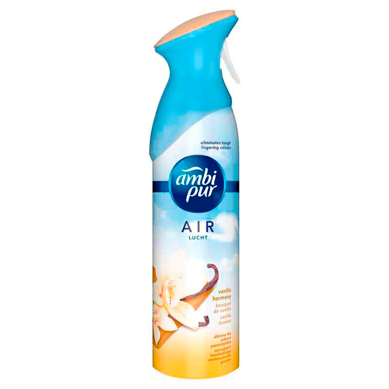 Ambi Pur Aerosol Vanille Boeket Luchtverfrisser Spray 6X300