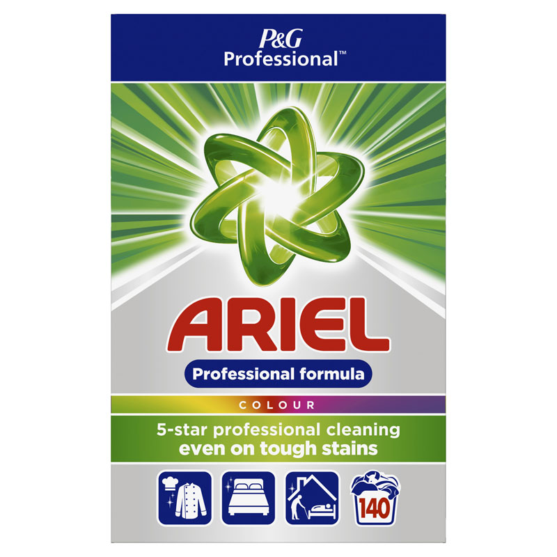 Ariel Professional Color Waspoeder 9kg 140 Wasbeurten