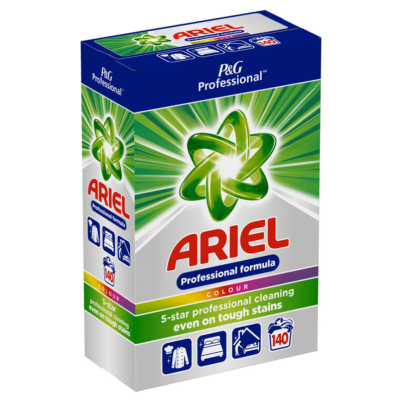 Ariel Professional Color Waspoeder 9kg 140 Wasbeurten