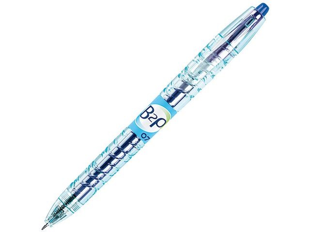 Balpen Pilot bottle2pen clic gel blauw