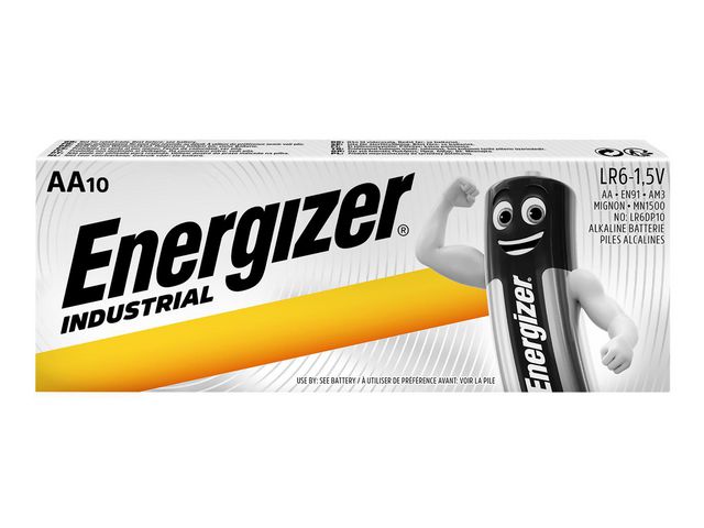 Batterij Energizer Industrial AA/Doos 10