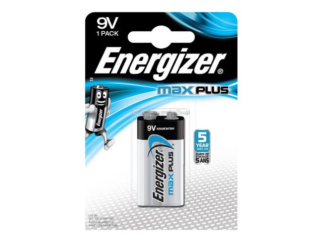 Batterij Energizer Max Plus 9V/6LR61