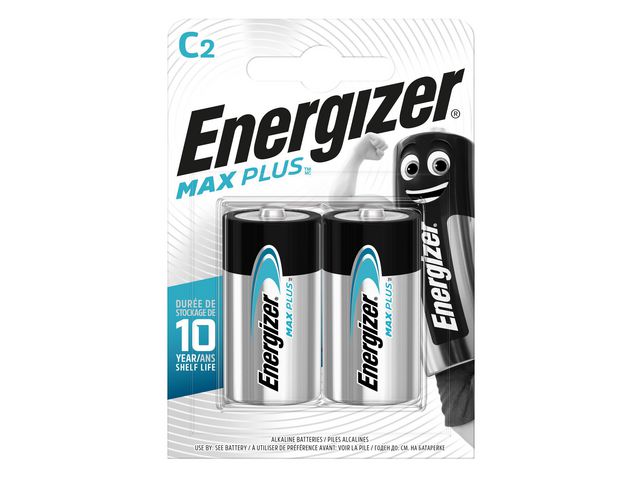 Batterij Energizer Max Plus C/LR14/pk2