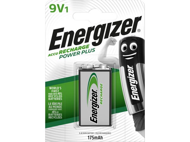 Batterij Energizer oplaad NiMH 9V
