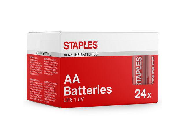 Batterij SPLS 1,5V, LR6 AA/pk 24