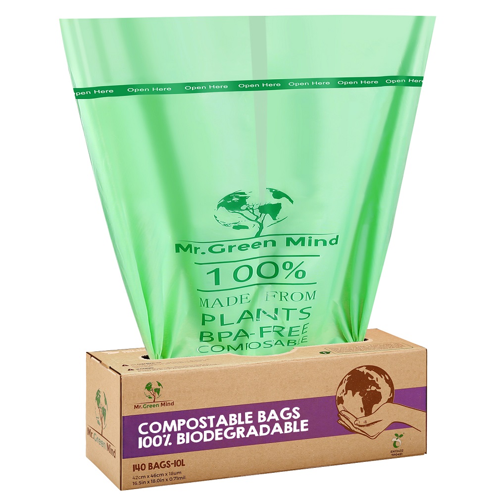 Biozakken 10 ltr 1x140 stuks, Mr Green Mind