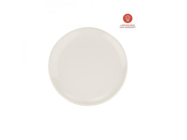 Bord Gourmet vlak 17cm wit/12st