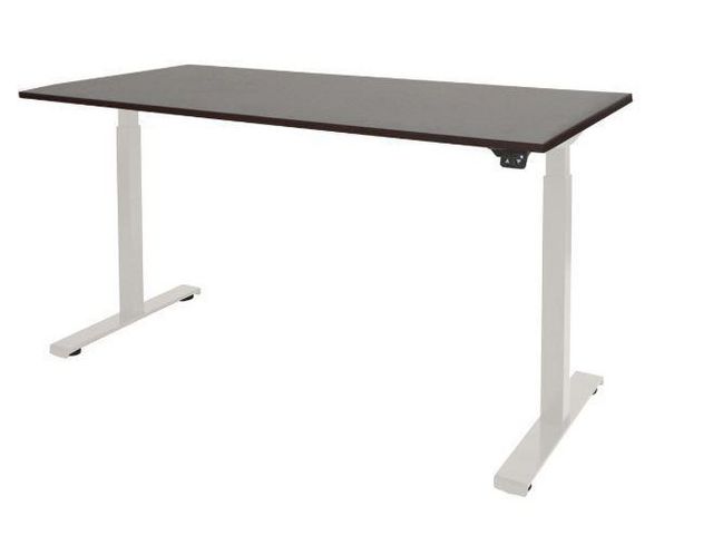 Bureau Dextro 140x80 logan 25mm-wit