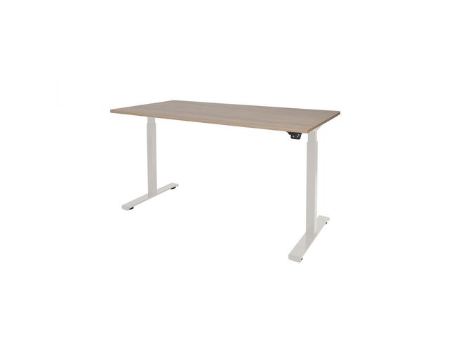 Bureau Dextro 160x80 hav/kl 25mm-wit