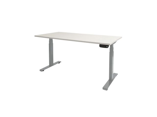 Bureau Dextroplus 180x80 krijtwit 25-alu