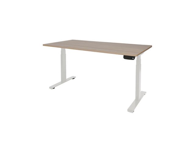 Bureau Dextroplus 180x90 hav/kl 25mm-wit