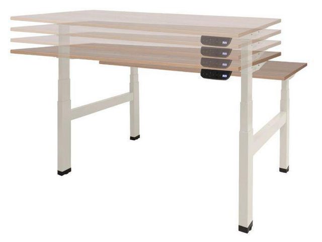 Bureau Dextroplus duo 160x80 lind/eik-w