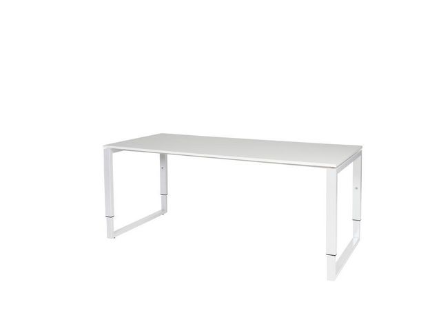 Bureau Domino plus 180x80 wit/w 25mm