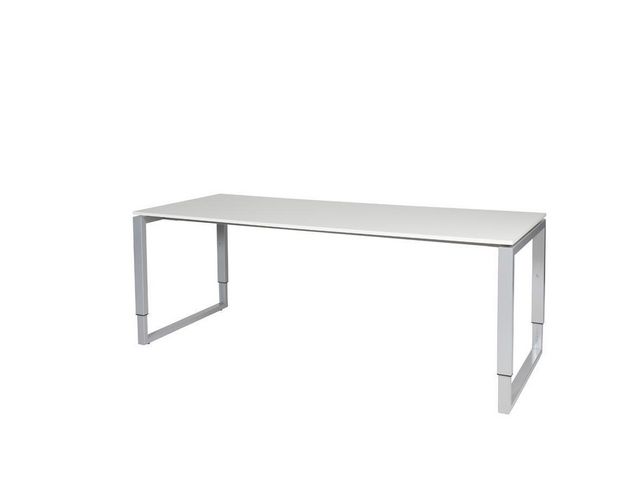 Bureau Domino plus 200x80 wit/a 25mm