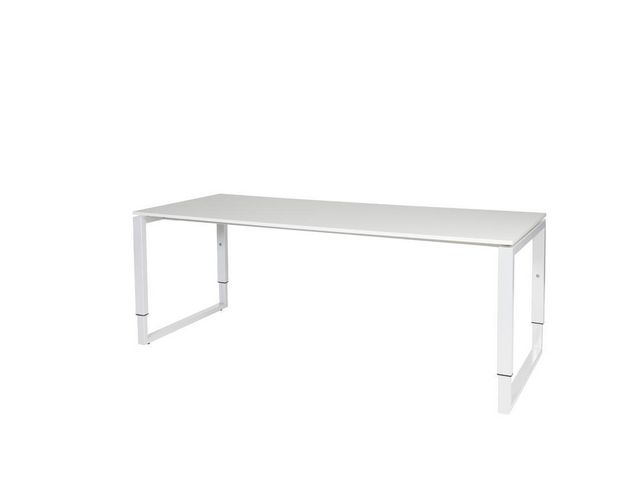 Bureau Domino plus 200x80 wit/w 25mm