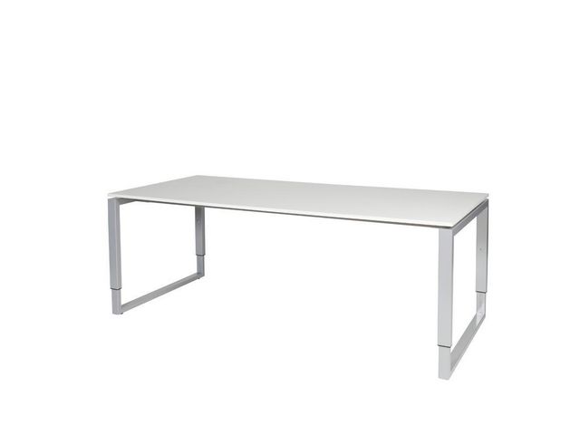 Bureau Domino plus 200x90 grij/a 25mm