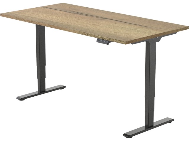 Bureau Econ electrisch 120X80 NATUUR/ZW