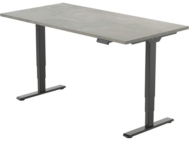 Bureau Econ electrisch 120X80 OXYD/ZWART