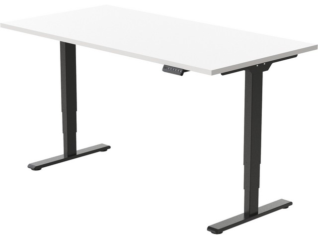 Bureau Econ electrisch 120X80 WIT/ZWART
