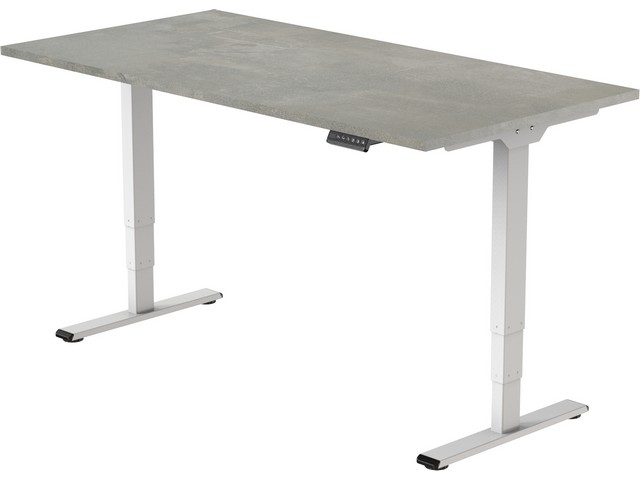 Bureau Econ electrisch 160X80 OXYD/WIT