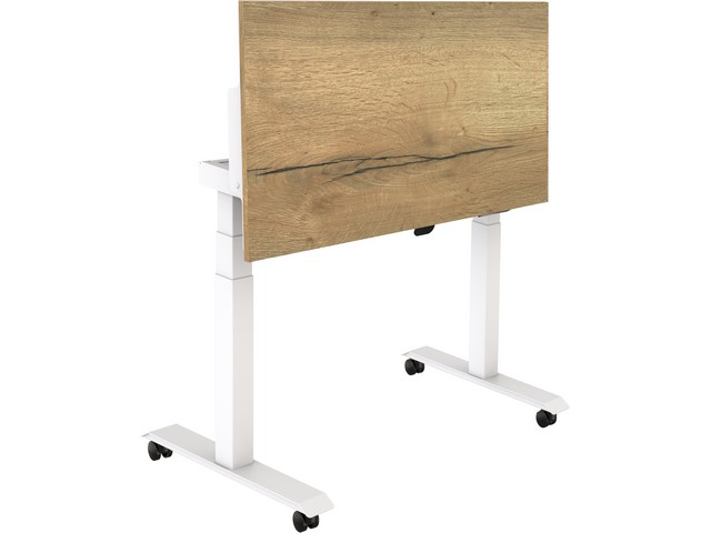 Bureau elect opklapbaar 160X80 NAT/WIT