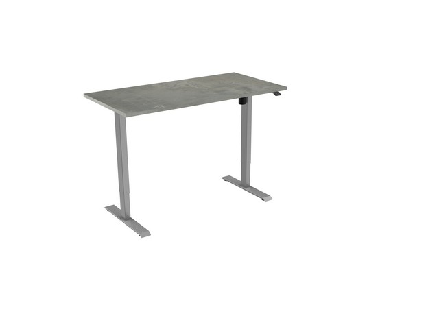 Bureau electrisch 120X80 OXYD/ALU