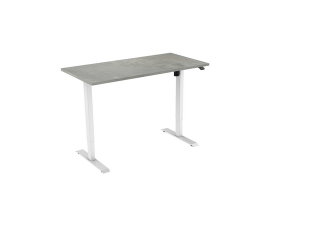 Bureau electrisch 120X80 OXYD/WIT