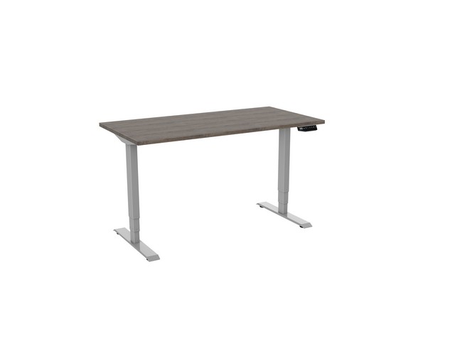 Bureau electrisch 2 120X80 LOG/ALU