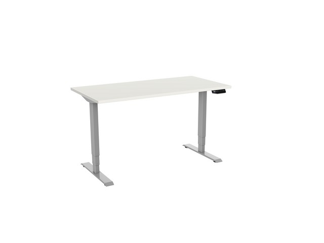 Bureau electrisch 2 120X80 WIT/ALU