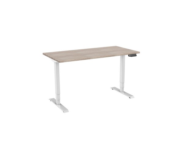 Bureau electrisch 2 140X80 ROB/WIT