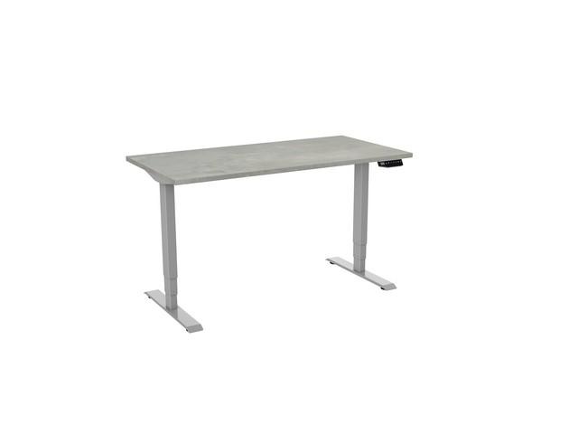 Bureau electrisch 2 160X80 OXYD/ALU