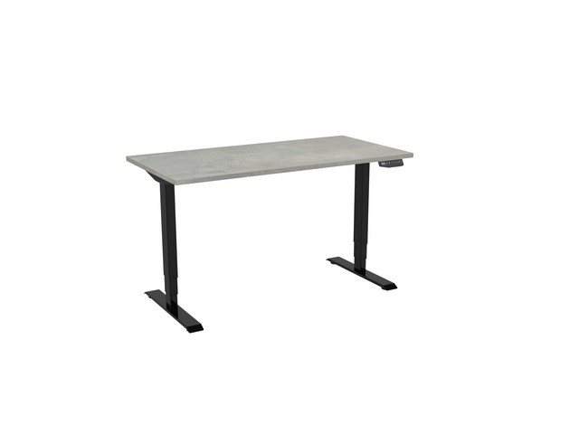 Bureau electrisch 2 160X80 OXYD/ZWART