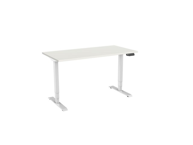 Bureau electrisch 2 160X80 WIT/WIT