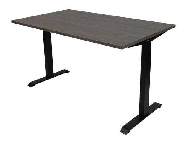 Bureau instelbaar 140X80 LOGAN/ZWART