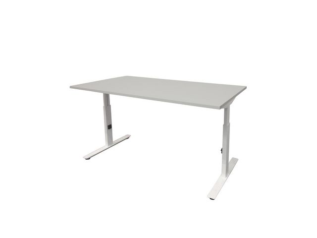 Bureau Linesto plus120x80 grijs wit