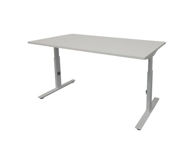 Bureau Linesto plus180x80 grijs alu