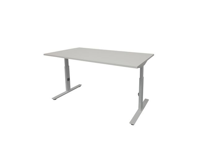 Bureau Linesto plus180x90 grijs alu