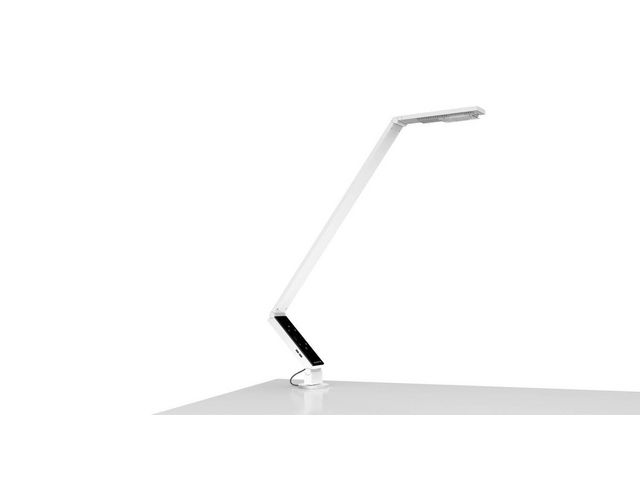 Bureaulamp Luctra pro linear m/pin wit