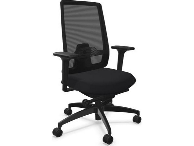 Bureaustoel Indeed 7056 mesh zwart