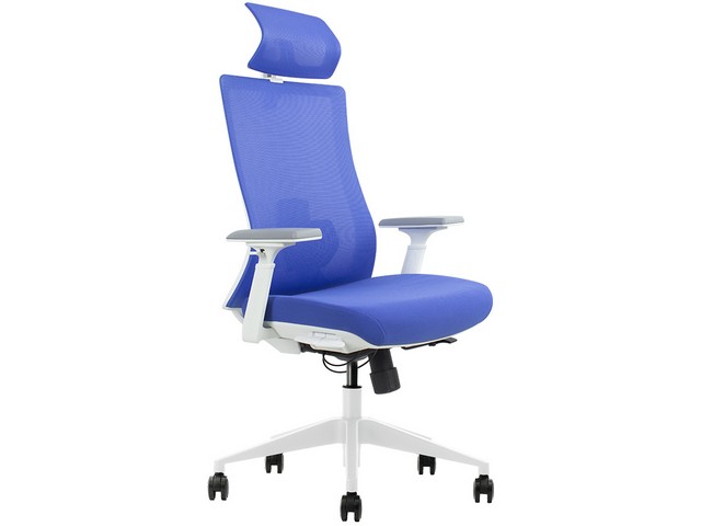 Bureaustoel Verona blauw/blauw