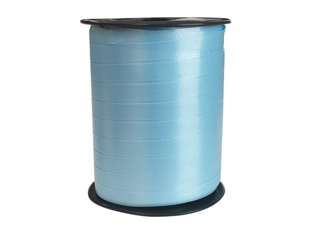 Cadeaulint 5 mm x 500 meter licht blauw