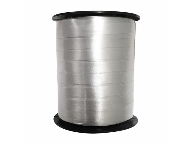 Cadeaulint 9.5 mm x 250 meter zilver