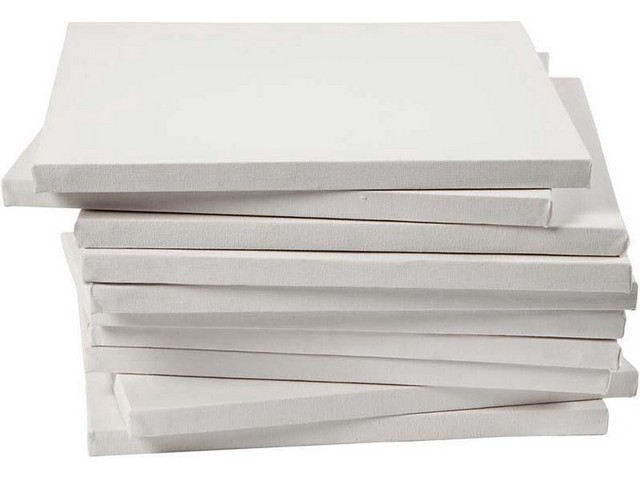 Canvas gespannen 300x300x16mm 280g/ds40