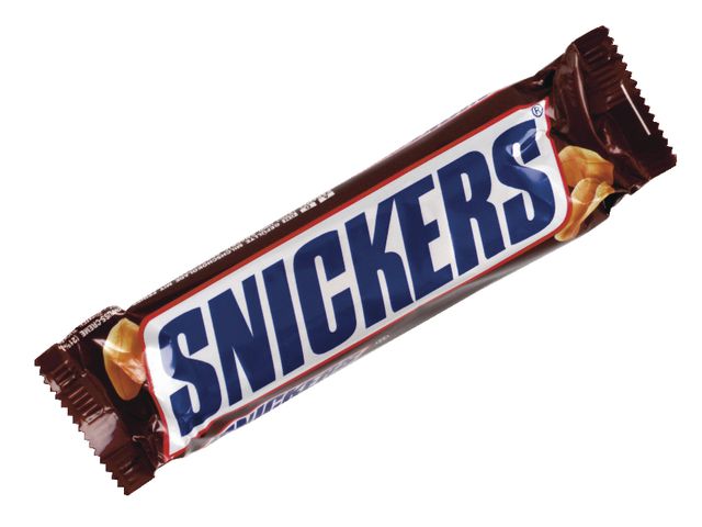 Chocoladereep Snickers/pak 32