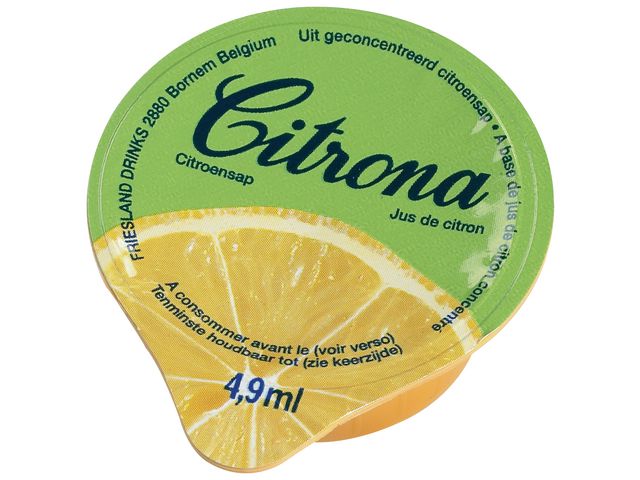 Citroencupjes Citrona/doos 120x4,9 ml