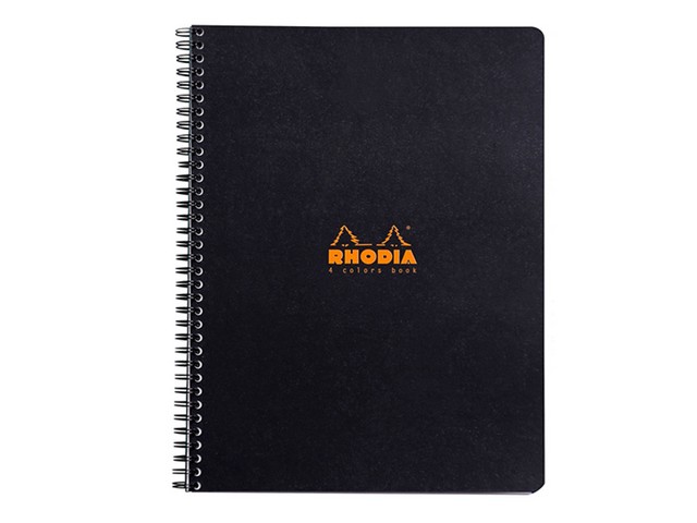 Collegeblok Rhodia A4+ 4gts ruit as/pk5