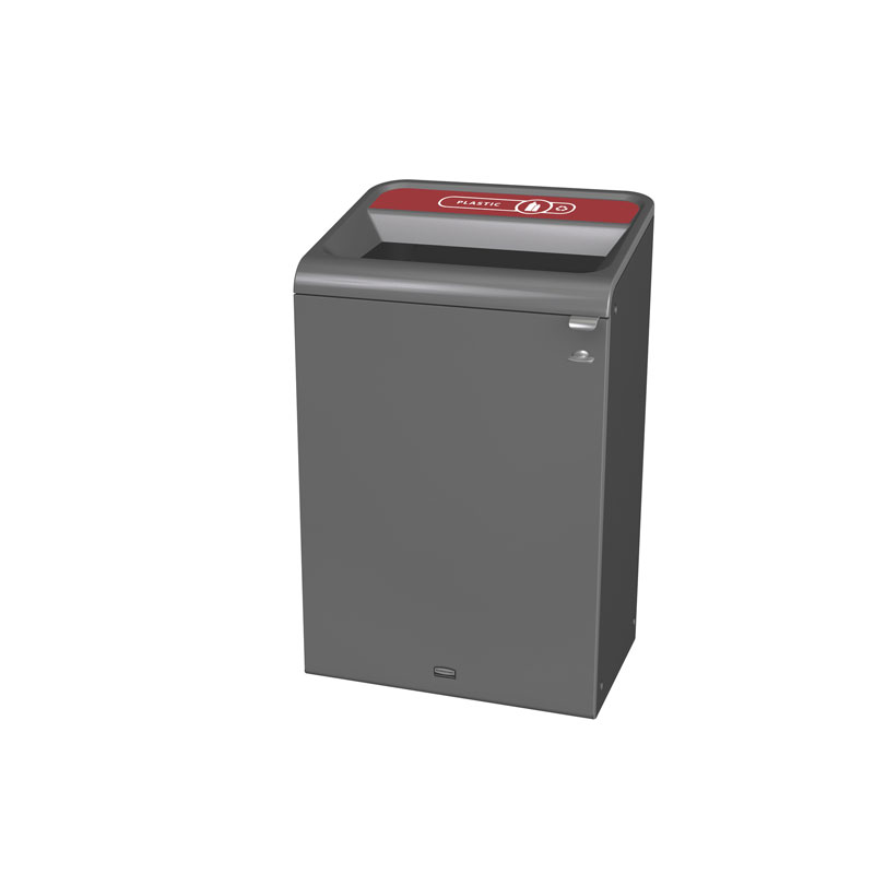 Configure Recyclingstation Plastic EN 125 ltr, Rubbermaid